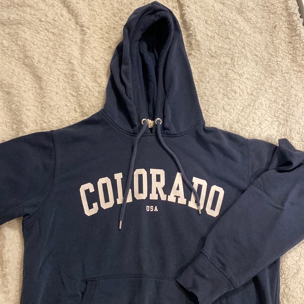 H&M Navy blue Colorado Hoodie